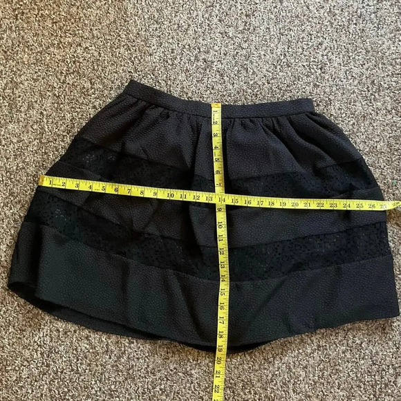 Xhilaration petite women’s size L mini skirt black party night out dressy - Picture 8 of 10